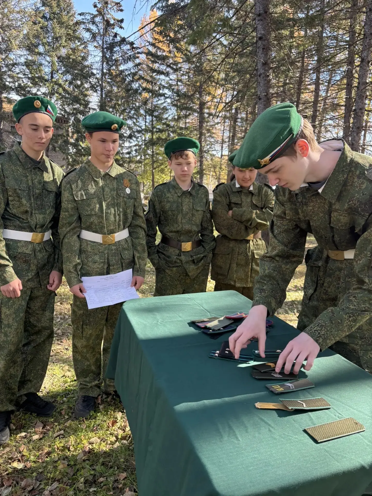 🔥 Сегодня на базе погранотряда прошли соревнования среди отрядов военно‑патриотическог...