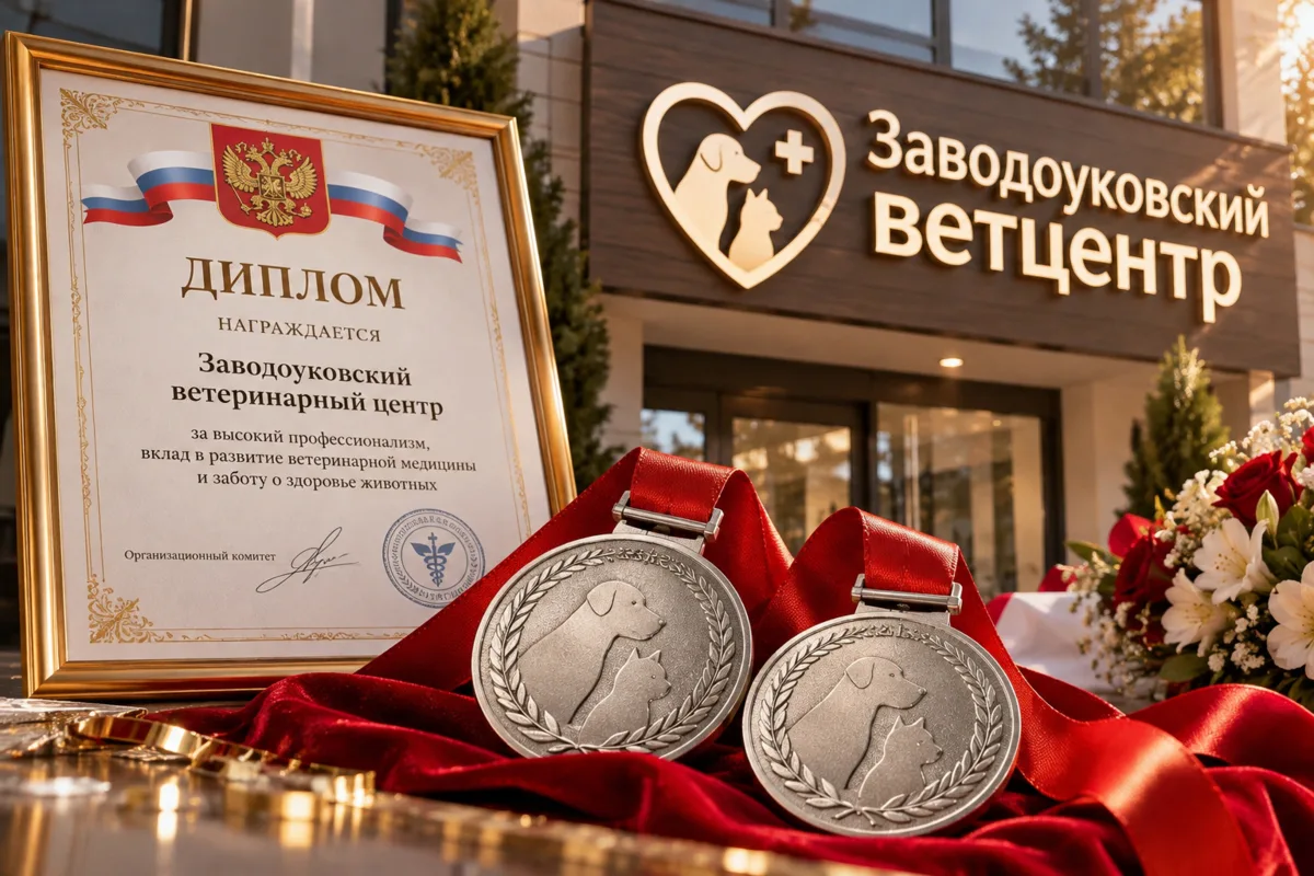 🥈Заводоуковский ветцентр взял сразу два серебра на всероссийской выставке!