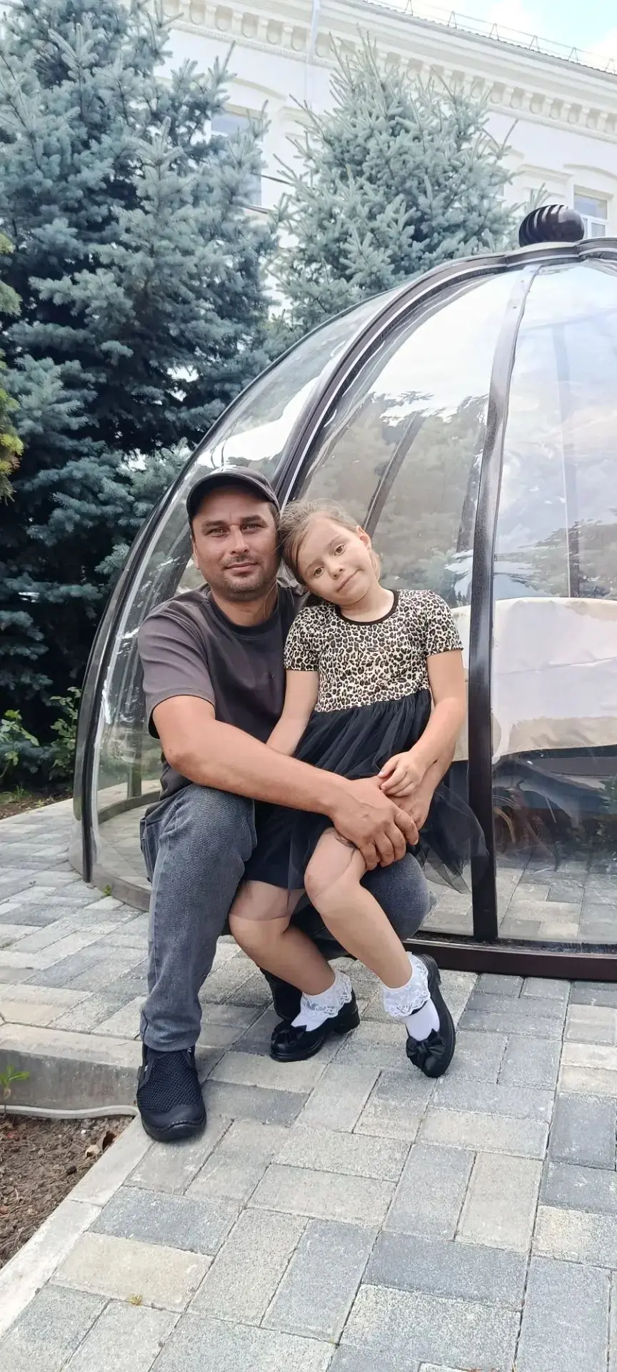 Это мы с папой на свадьбе у дяди ))