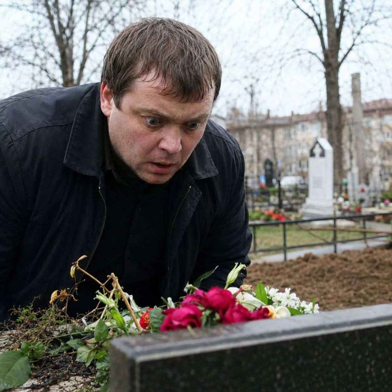 Проведя за решёткой пять лет, мужчина первым делом поехал на кладбище, где покоилась ег...
