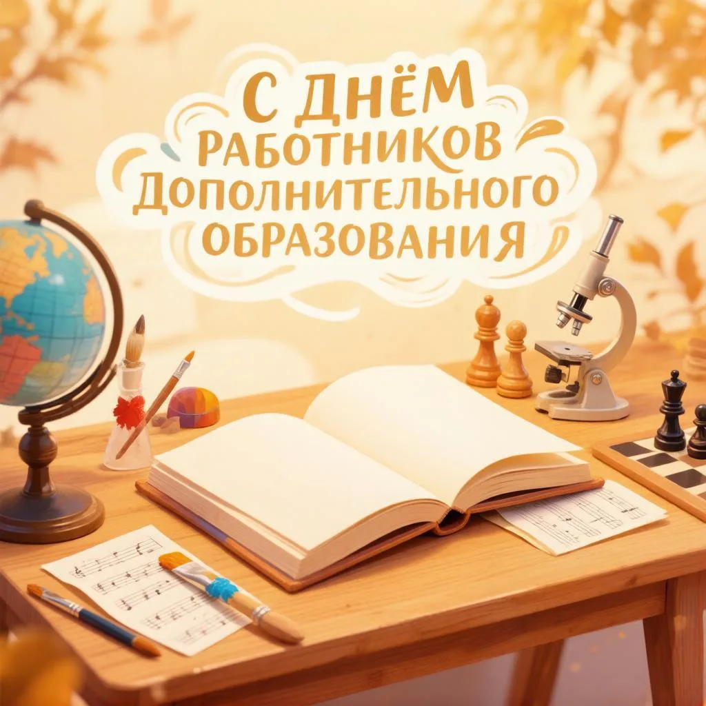 🎉 С Днём работников дополнительного образования!