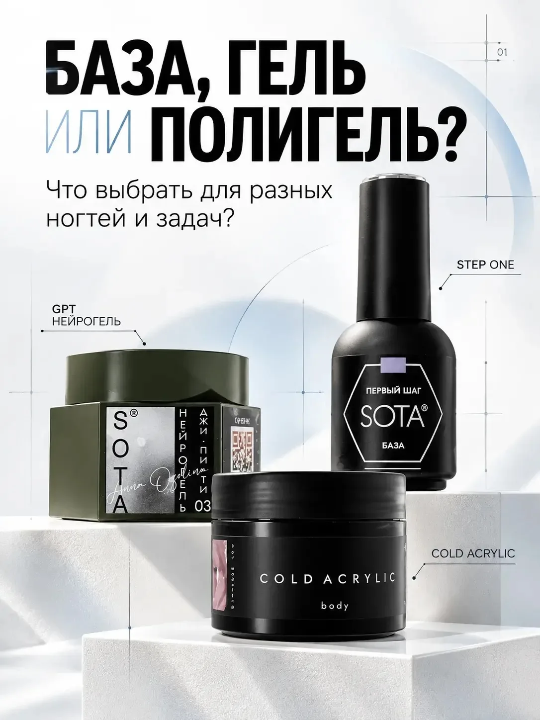База, гель или полигель? А может, дело вообще не в материале?
