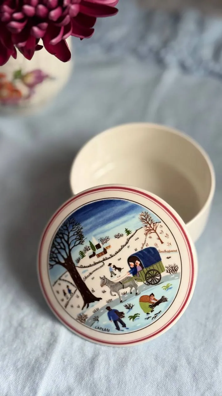 🎄✨ Рождественское чудо из Люксембурга: винтажная шкатулка Villeroy & Boch