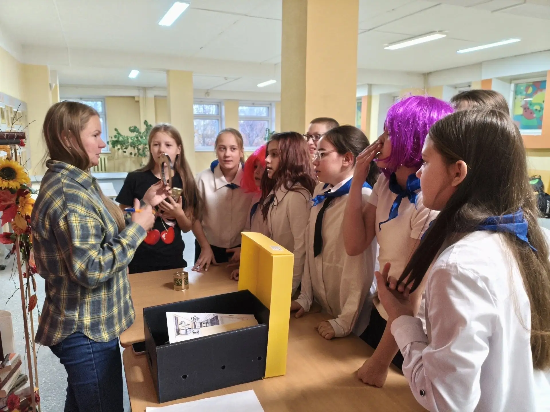 ❗️Вчера команда 5Б класса (классный руководитель Старченко Лариса Григорьевна) приняла ...