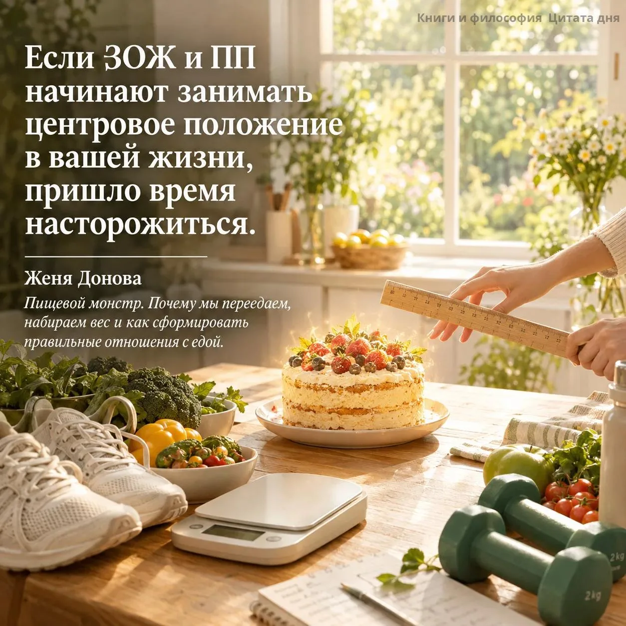 Сначала ты просто решил есть больше овощей. Потом отказался от сахара. Потом начал счит...