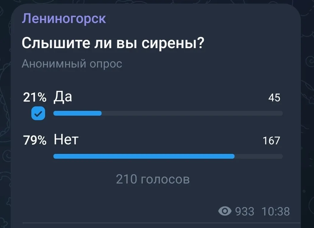 Большинство жителей района не заметило сирены