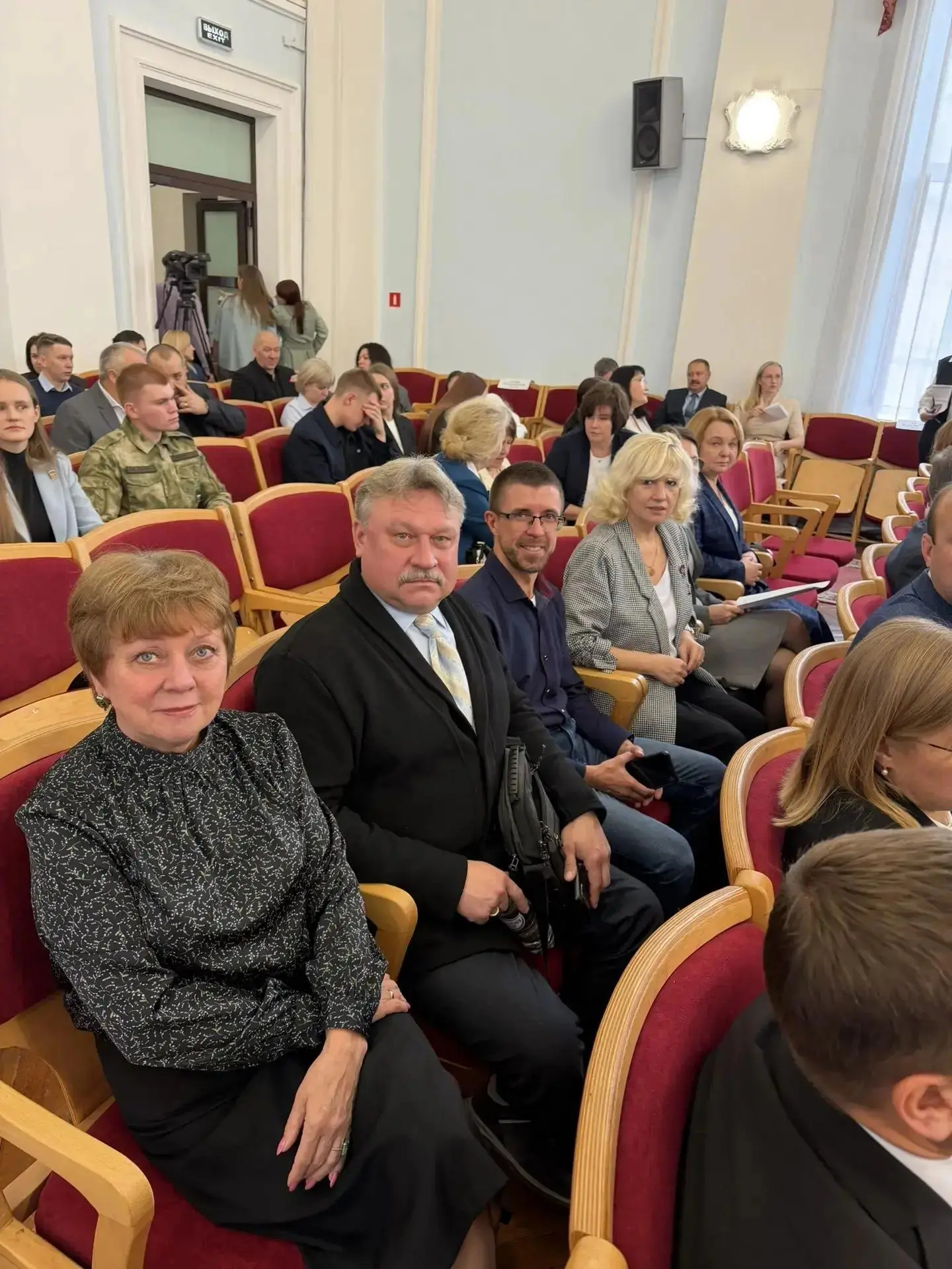 Директор Вятского колледжа культуры Ольга Бакина на ежегодном послании Губернатора Киро...