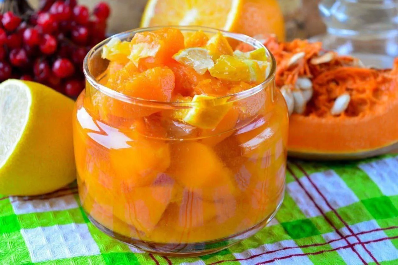 Варенье из тыквы для улучшения метаболизма! 👍🏻