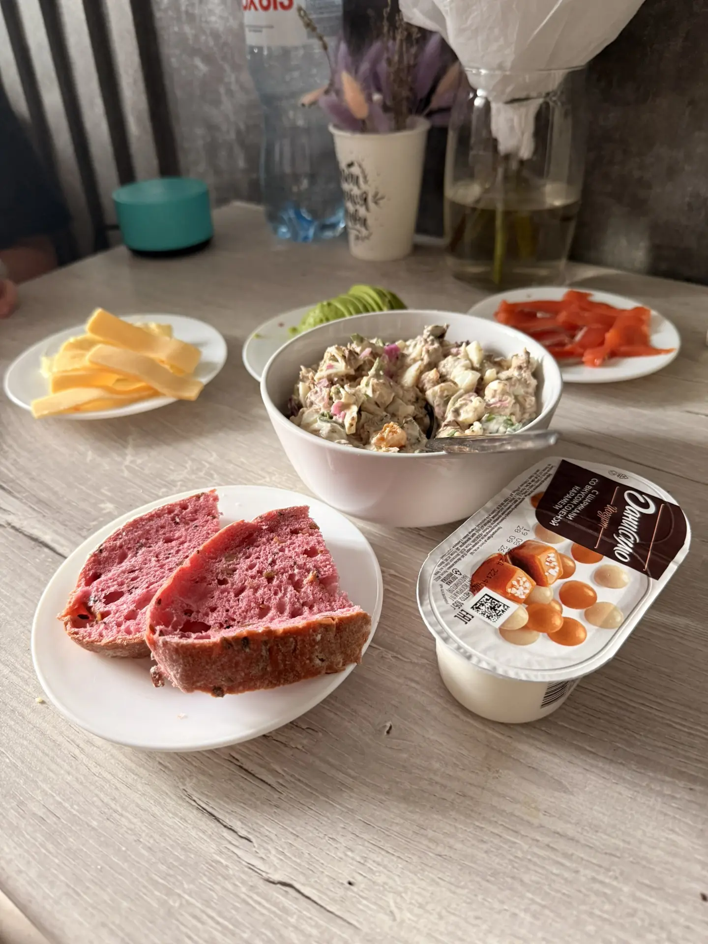 Сегодня пробовали свекольный хлеб, Ксения сказала вкусненько 😅