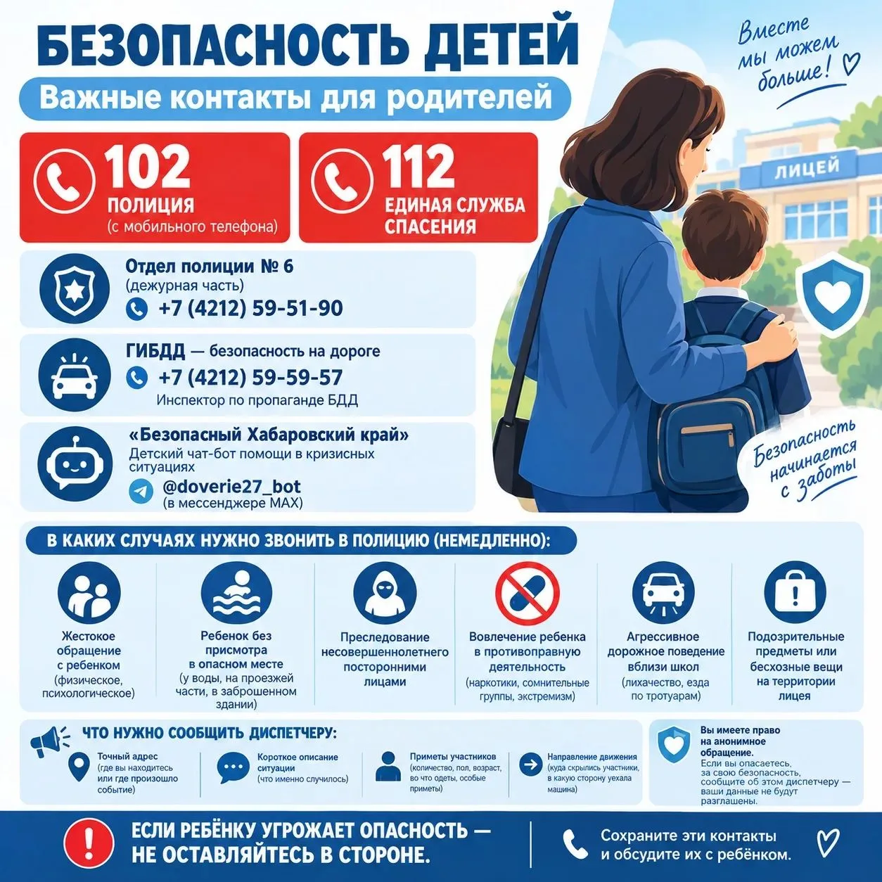 Уважаемые родители (законные представители)!