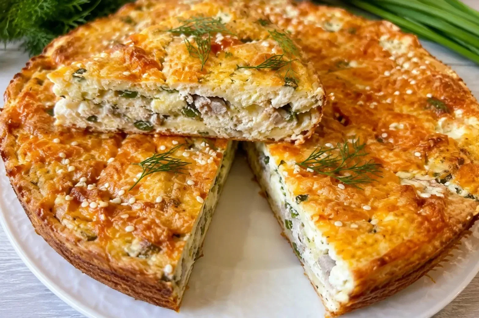 🐟🧀 ЗАКУСОЧНЫЙ ПИРОГ С РЫБОЙ, ТВОРОГОМ И СЫРОМ 😍🔥