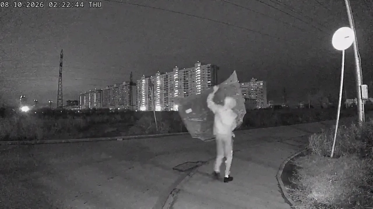 Сегодня ночью во дворе дома №54 по улице Бородина произошло дерзкое преступление.