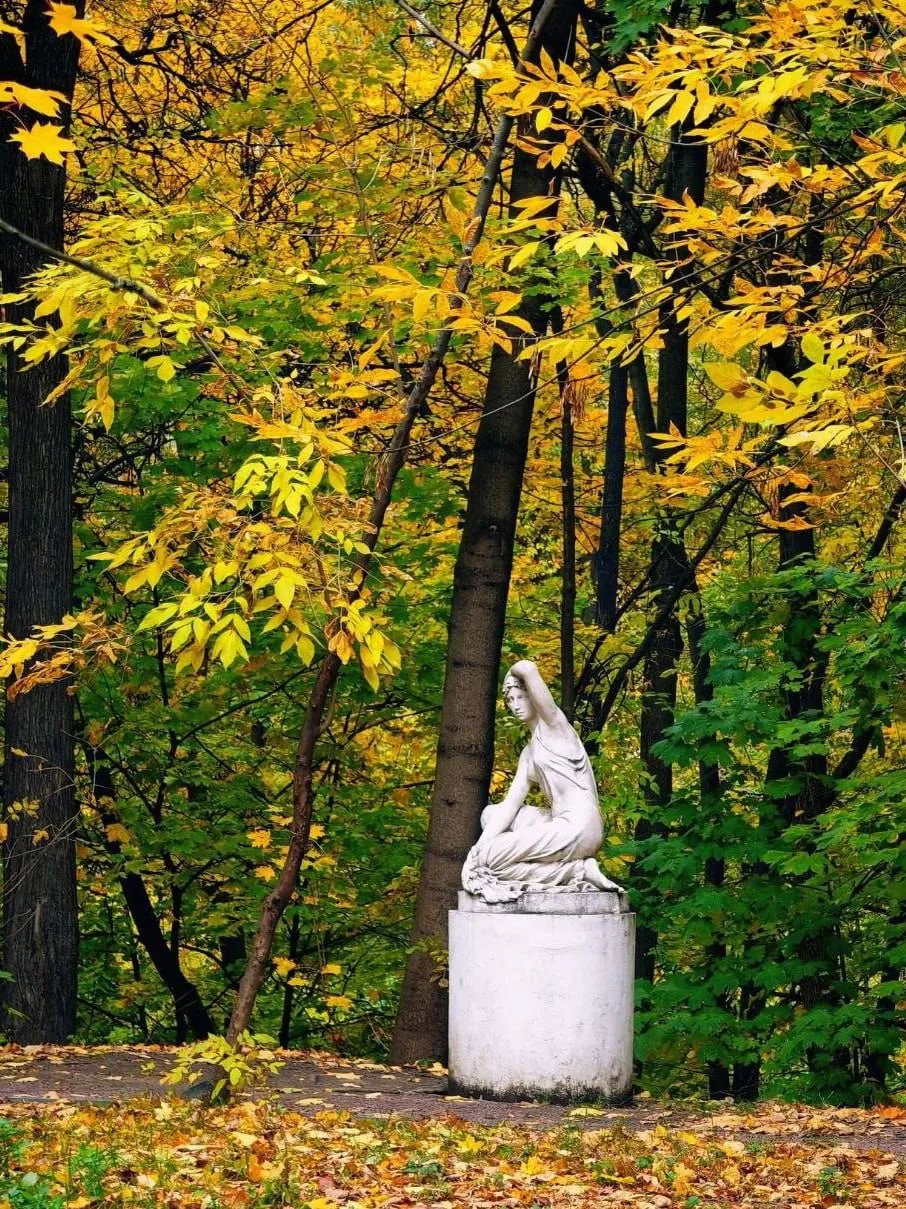 Осень в Нескучном саду.