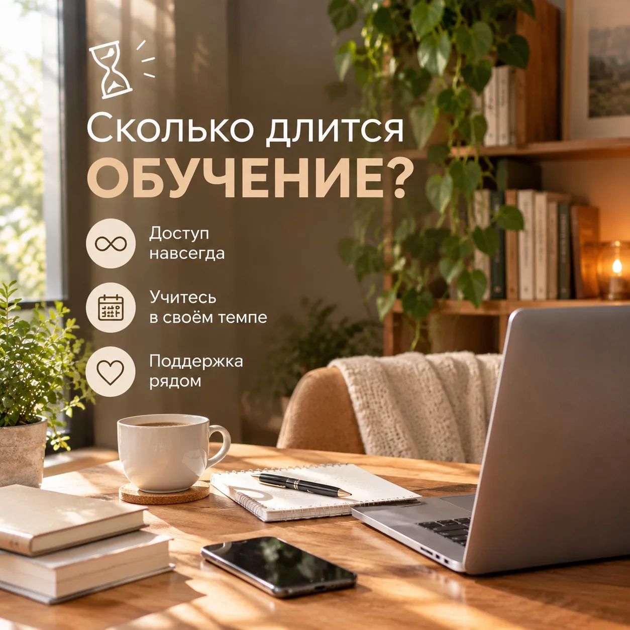 ⏳ СКОЛЬКО ДЛИТСЯ ОБУЧЕНИЕ?