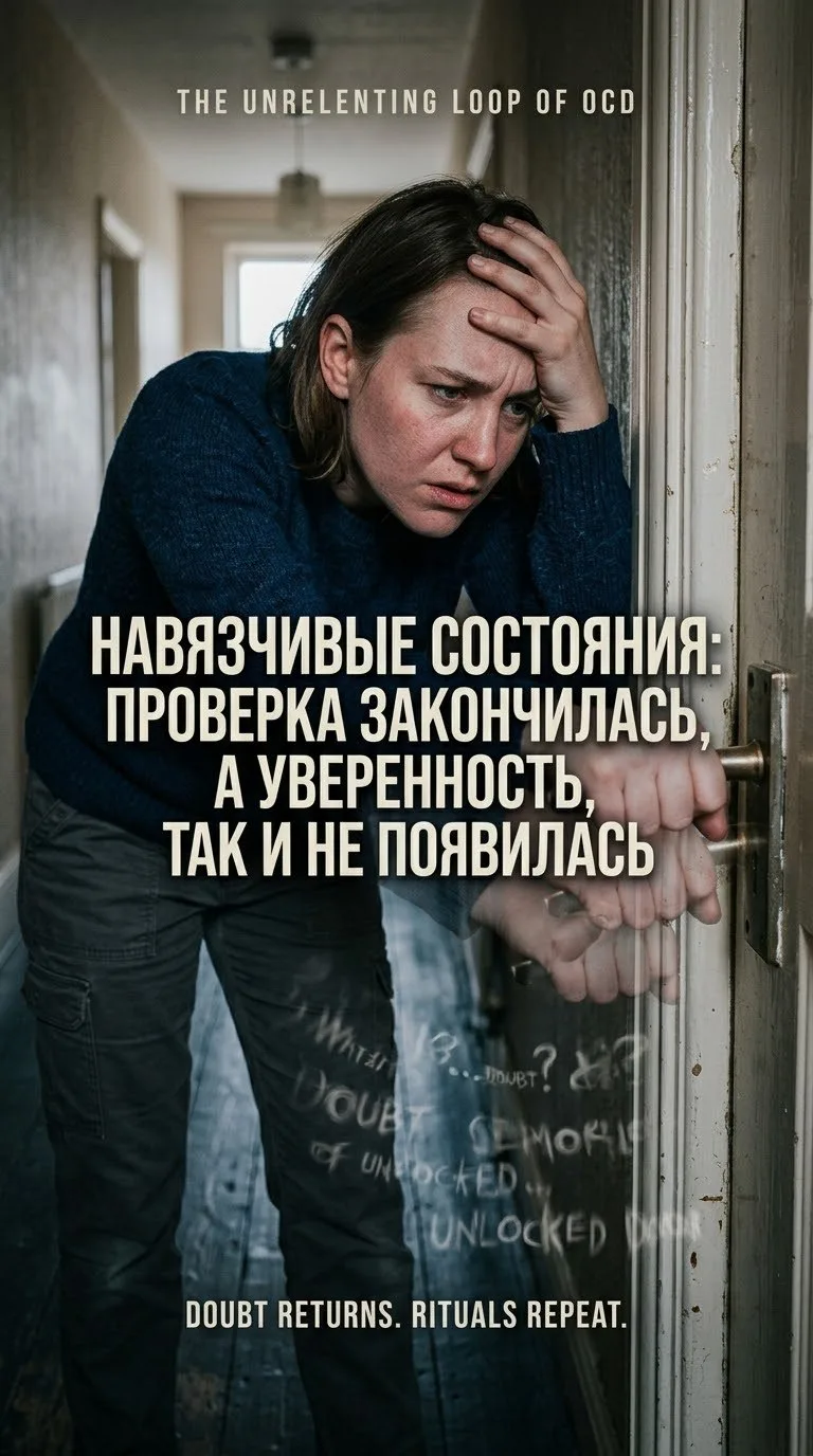 🧠 НАВЯЗЧИВЫЕ СОСТОЯНИЯ: ТЫ УЖЕ ПРОВЕРИЛ. НО МОЗГ ТРЕБУЕТ ПРОВЕРИТЬ ЕЩЁ РАЗ