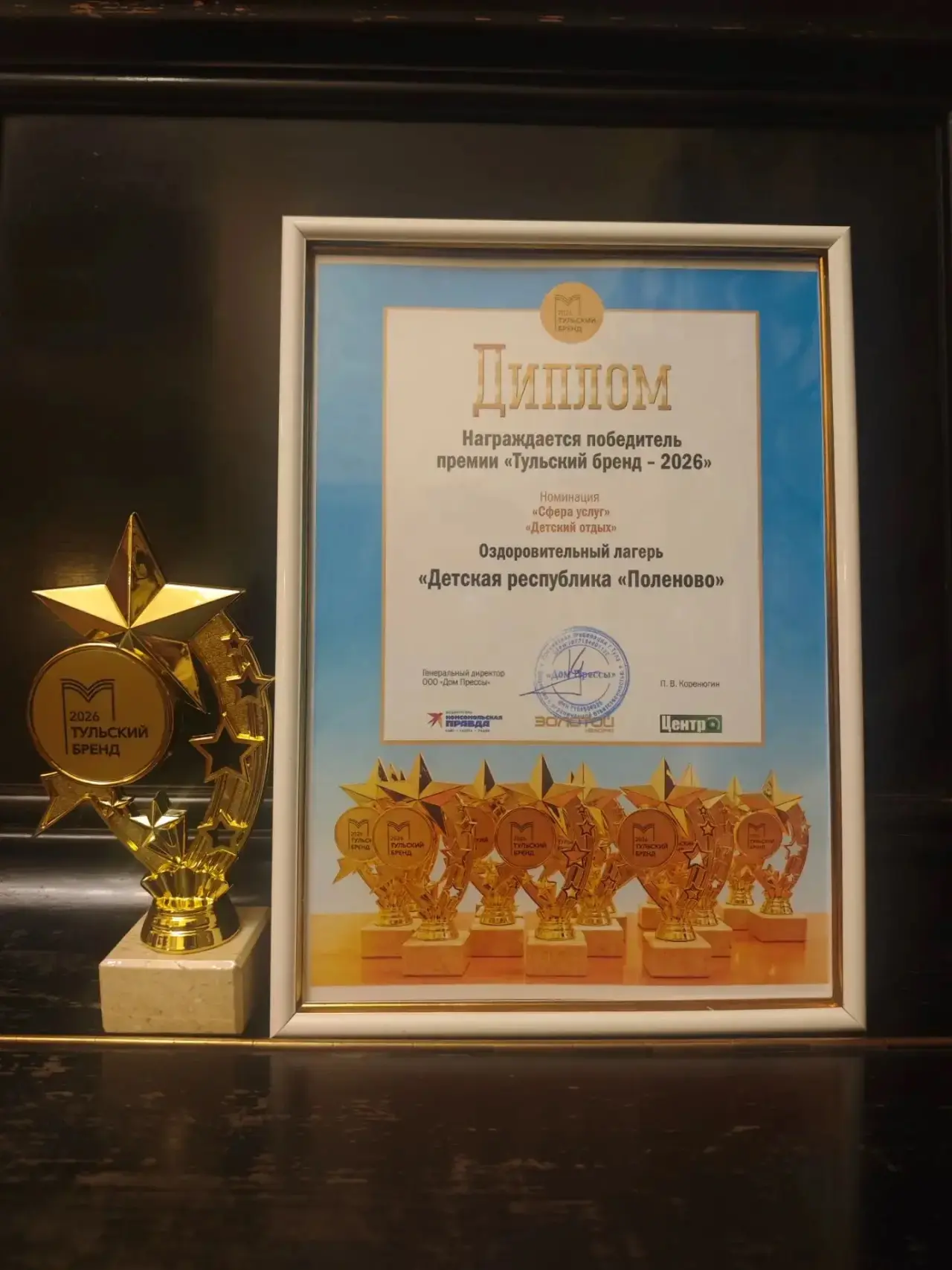 “Детская Республика “Поленово” второй год подряд становится победителем Премии “Тульски...