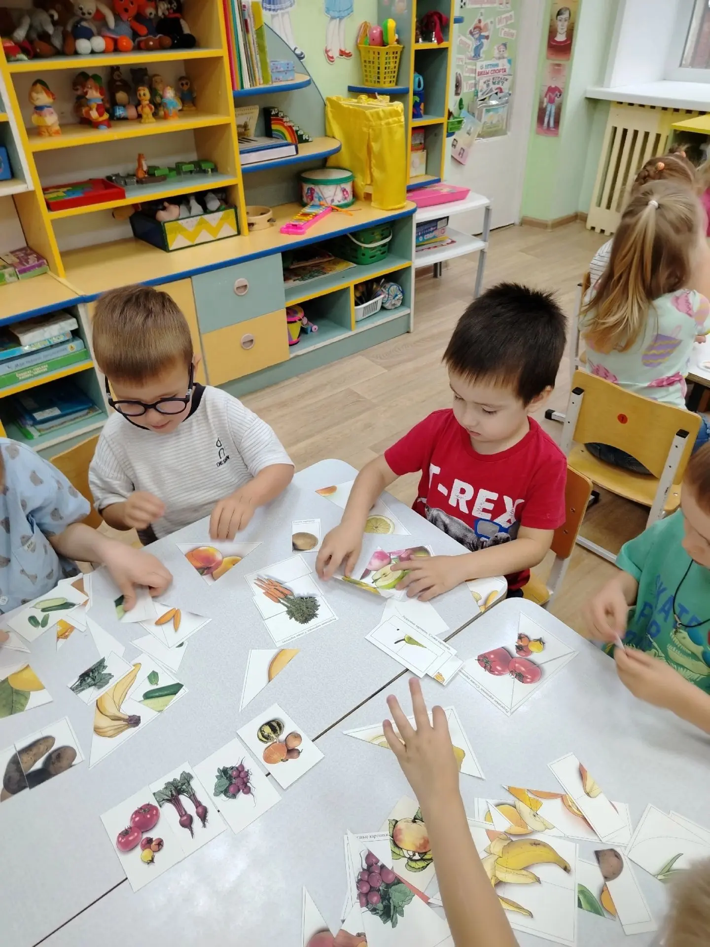 🍎🥕 Тема недели: «Овощи и фрукты»