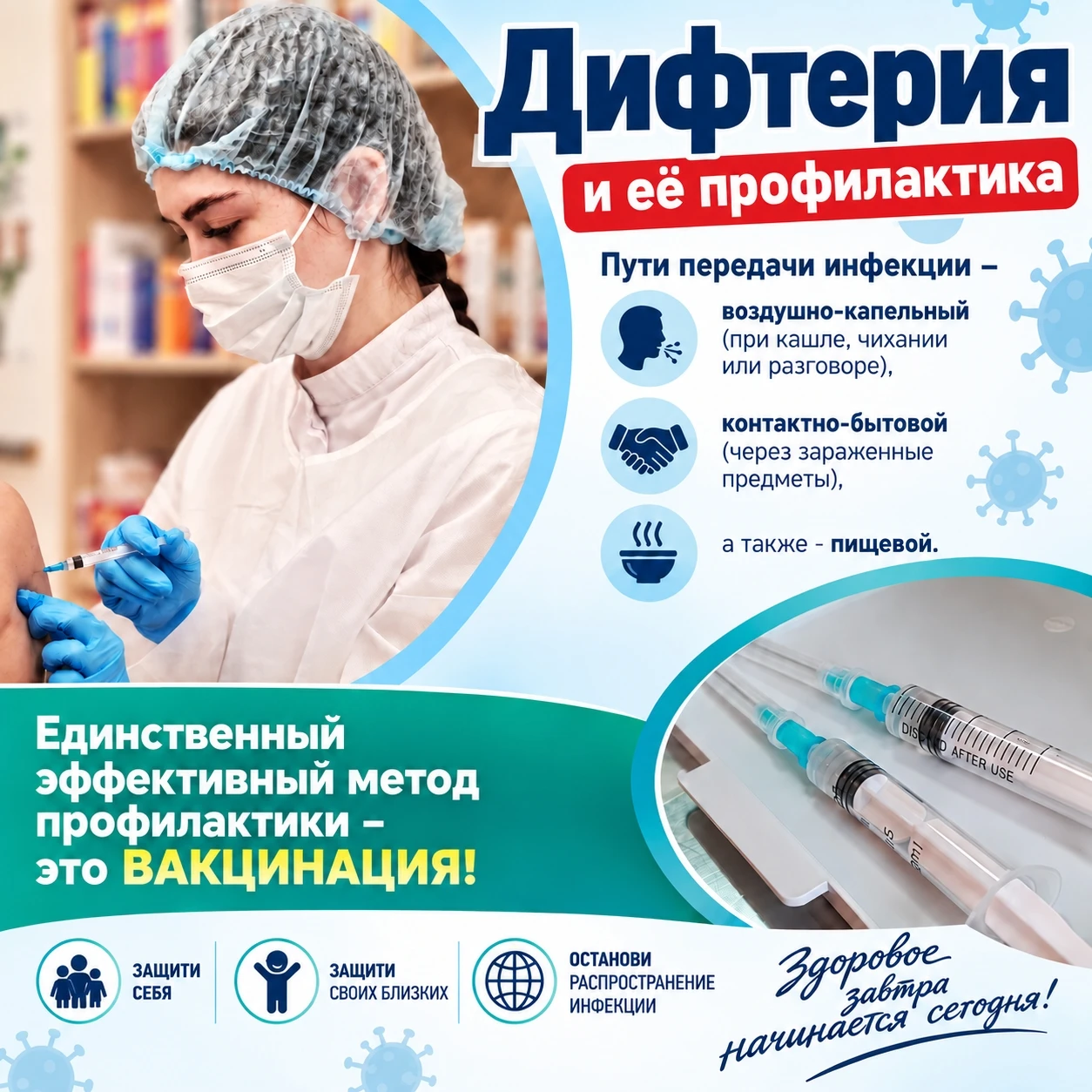 Дифтерия и её профилактика