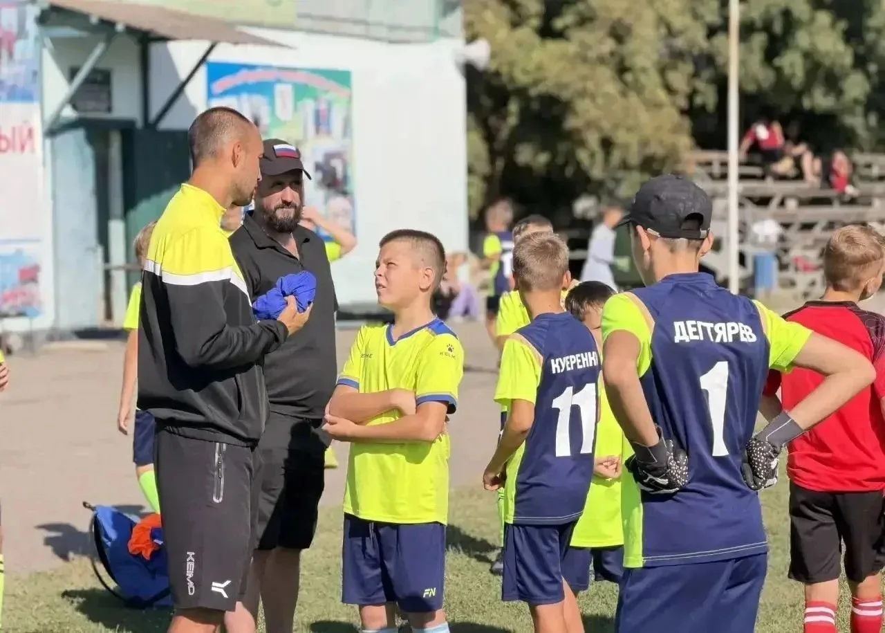 ⚽10 октября 2026 года в ст. Анастасиевской прошло открытое первенство СШ «Олимп» им. В....