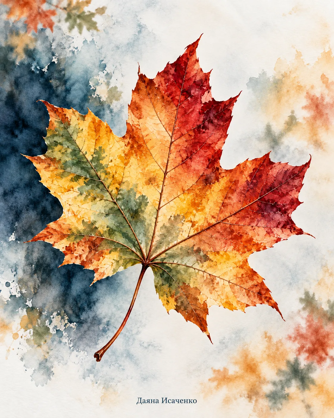 🍂 Вы поднимаете с дорожки золотой лист, а рядом лежит багряный. Кажется, осень просто ...