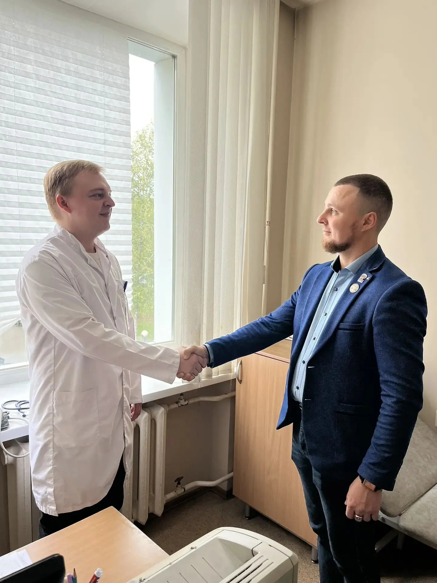 Сообщество «Два Ветерана» выражает искреннюю благодарность врачу ОКБ №2 г. Тюмени — Дег...