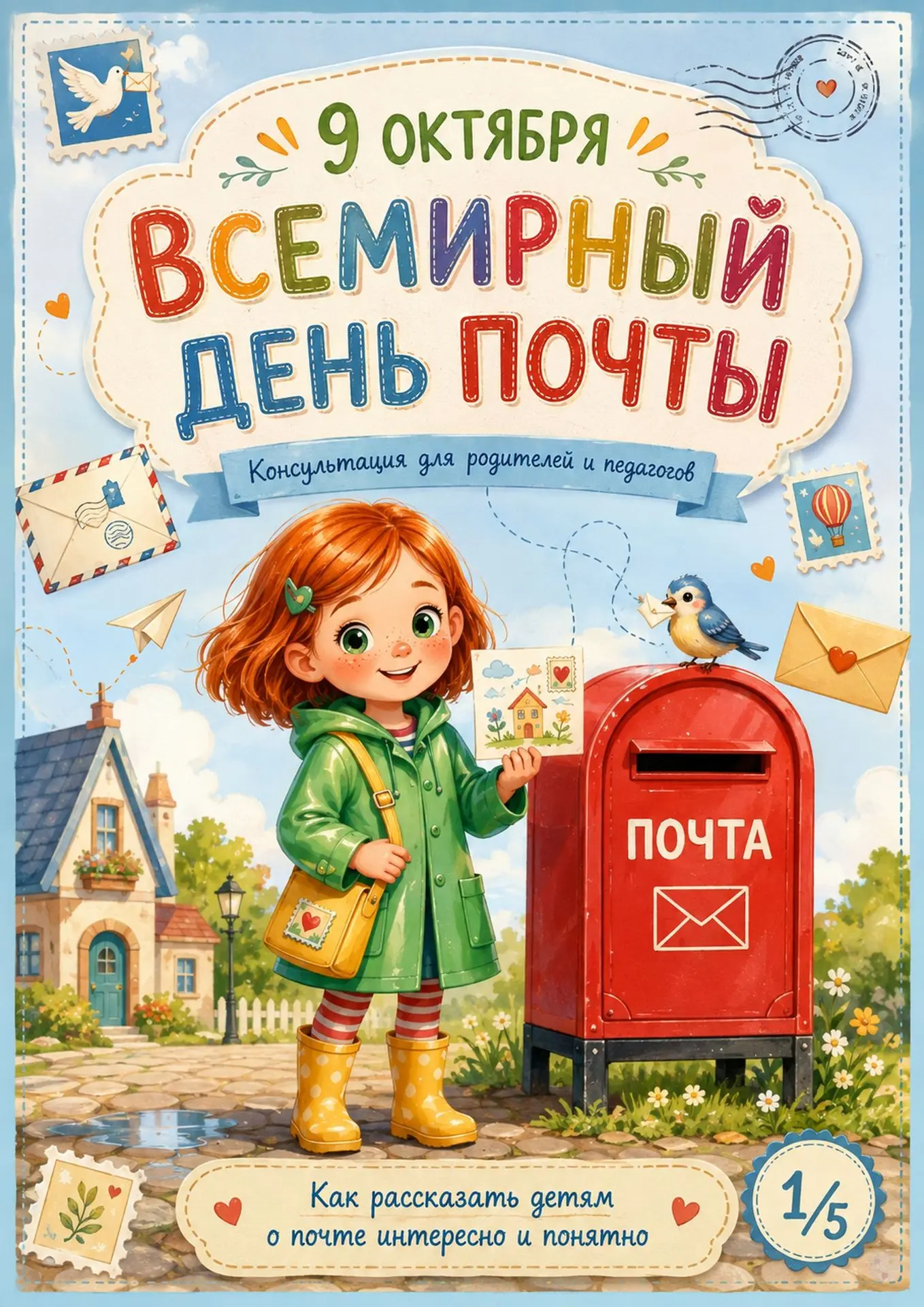 9 октября-Всемирный день почты