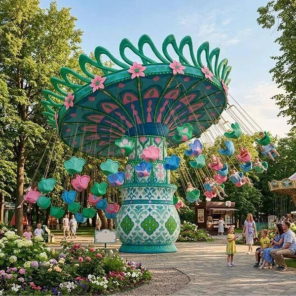 🎡 Во Владивостоке открылись новые экстремальные аттракционы в Минном городке!