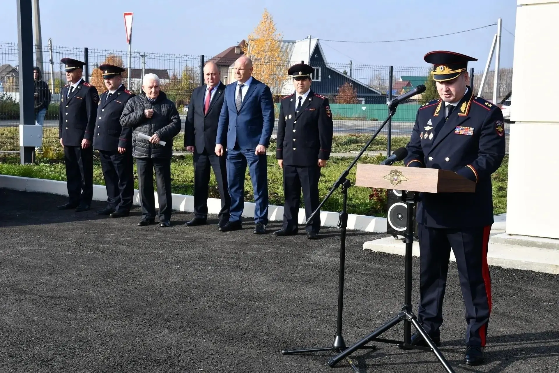 В посёлке Метлино открыт новый участковый пункт полиции