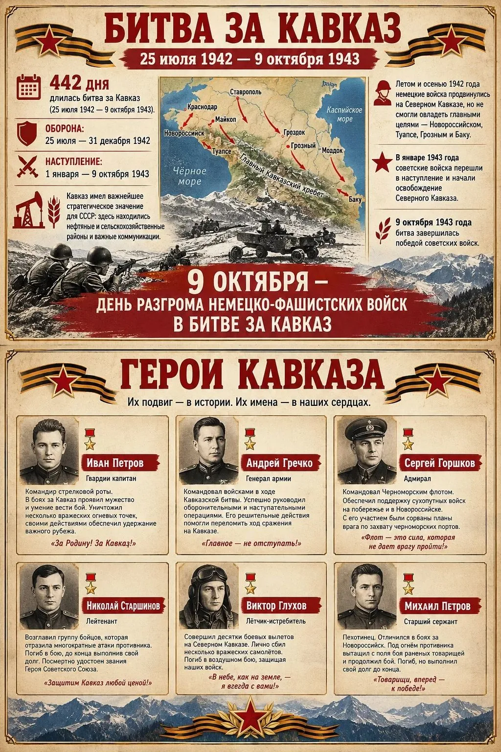 Памяти героев:  выставка «Герой Кавказа»