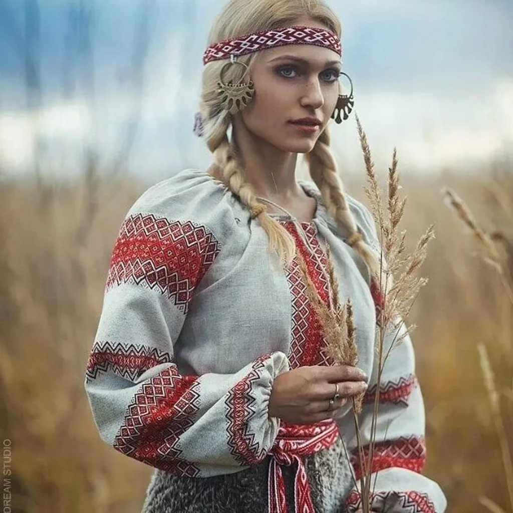 Прически древних славян