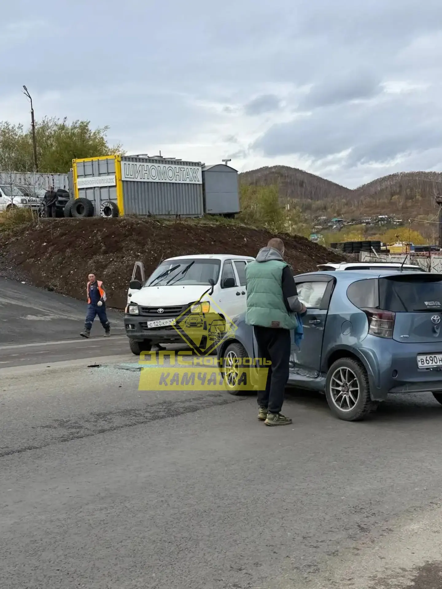 📍ДТП на Высотной в Петропавловске