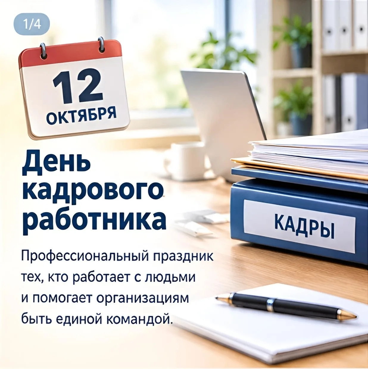 Безнең карточкаларда — 12 октябрьдә билгеләп үтелә торган Кадрлар хезмәткәрләре көне ту...