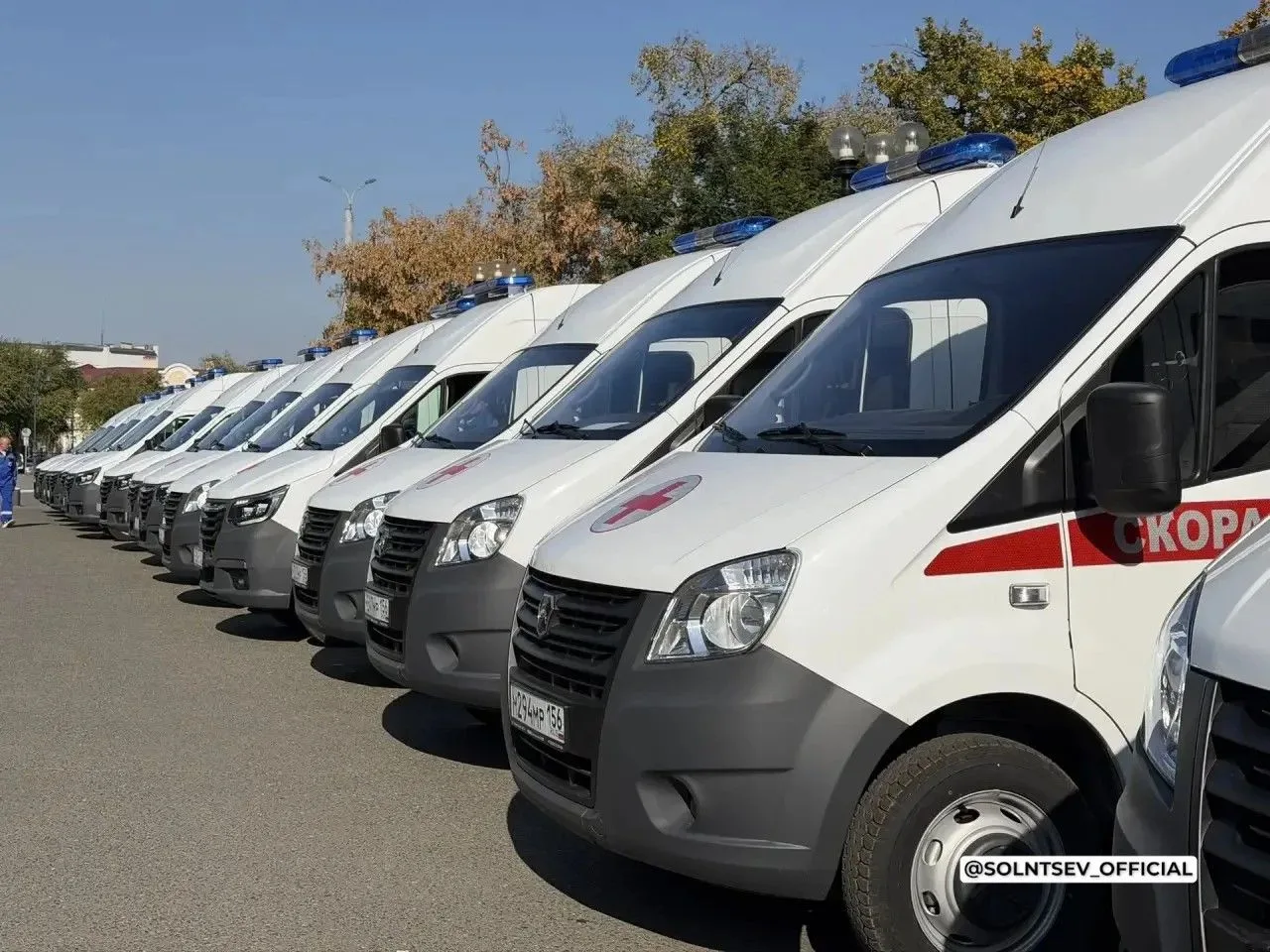 У скорой помощи теперь есть 32 новых машины 🤝