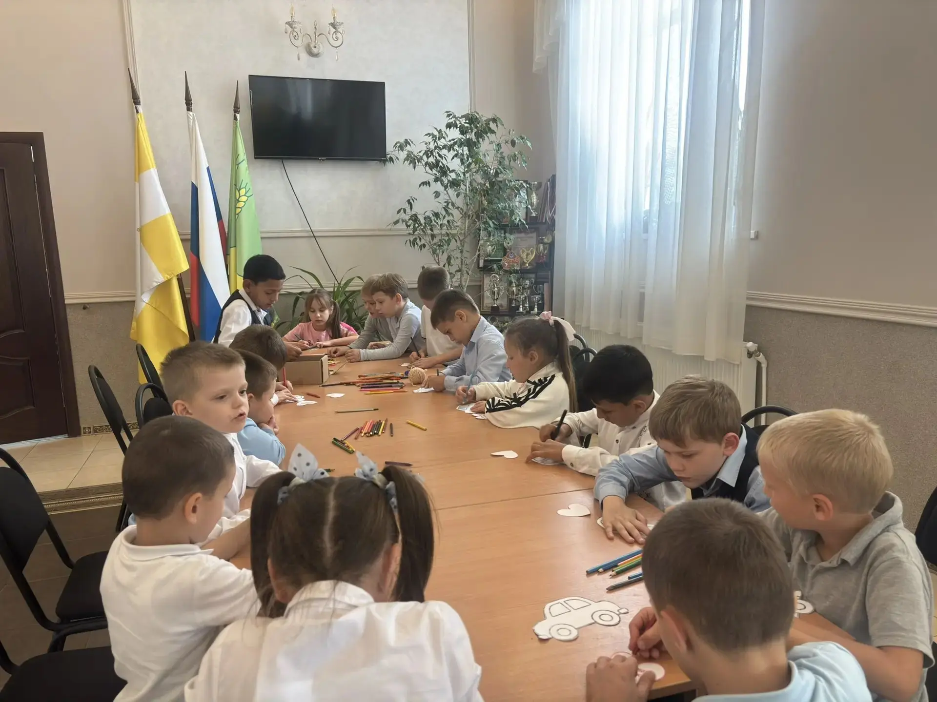 В Доме культуры села Орловка состоялся мастер-класс "Тебе папочка"