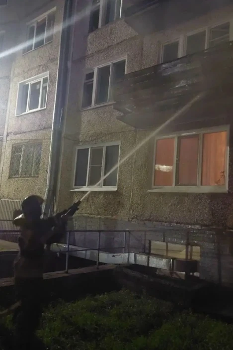 🚒 Дым с балкона: пожар в левобережье