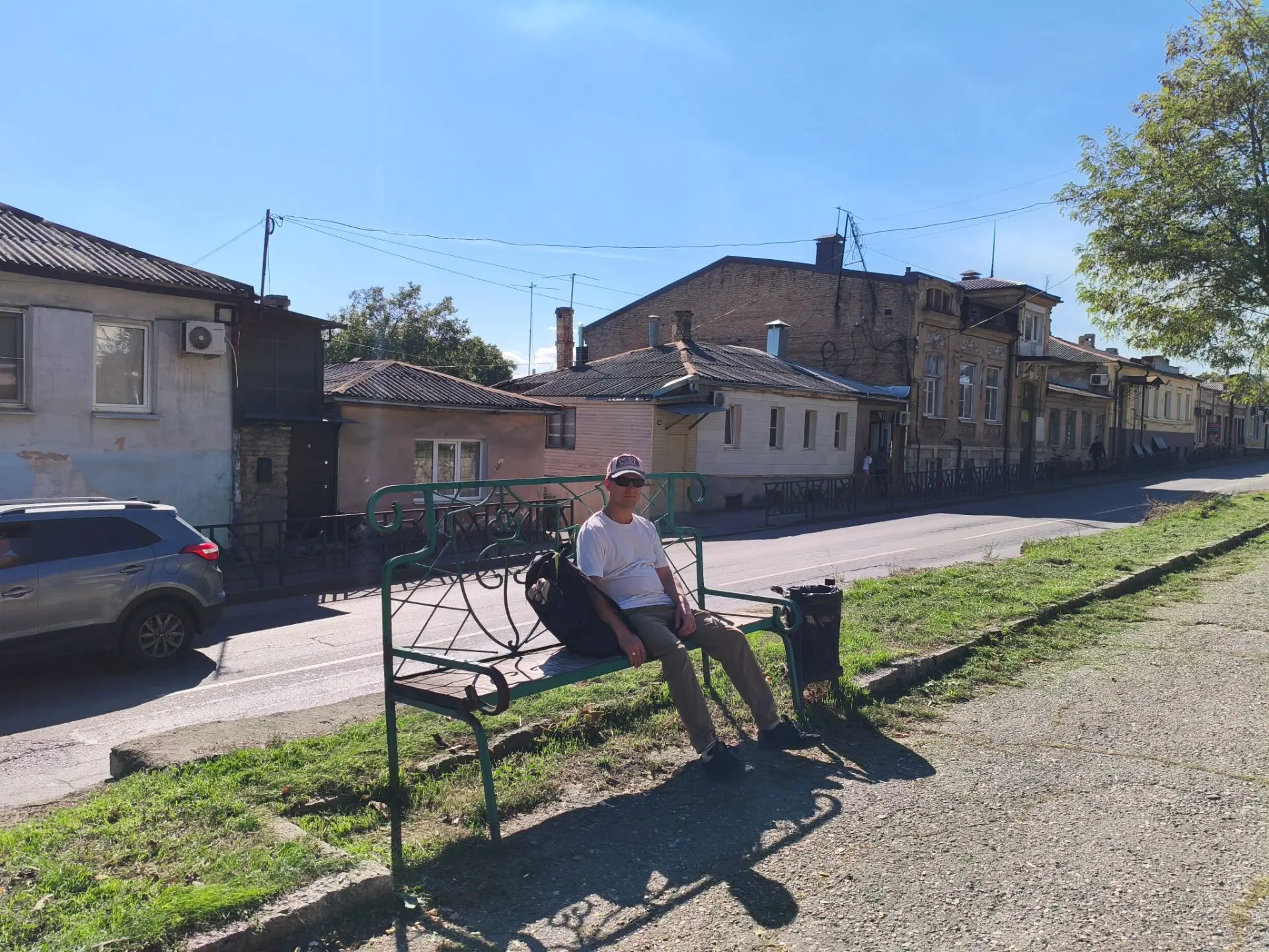 После теплых ванн мы ещё раз прогулялись по старым улицам города Пятигорск.