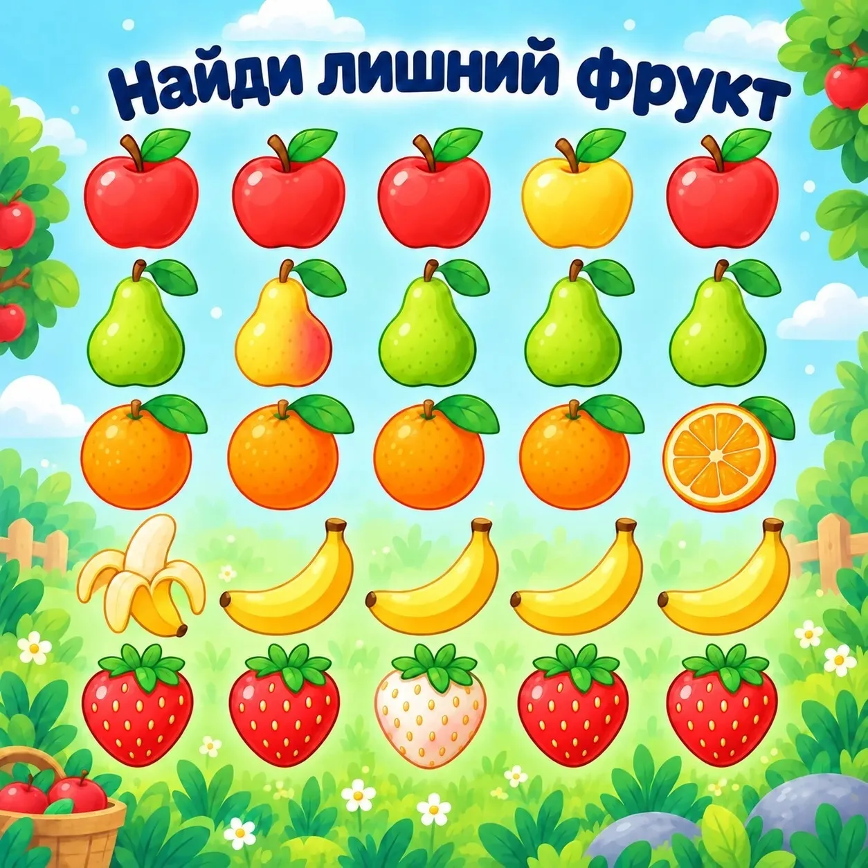 Родители, поиграйте с детьми в игру на внимательность 😊