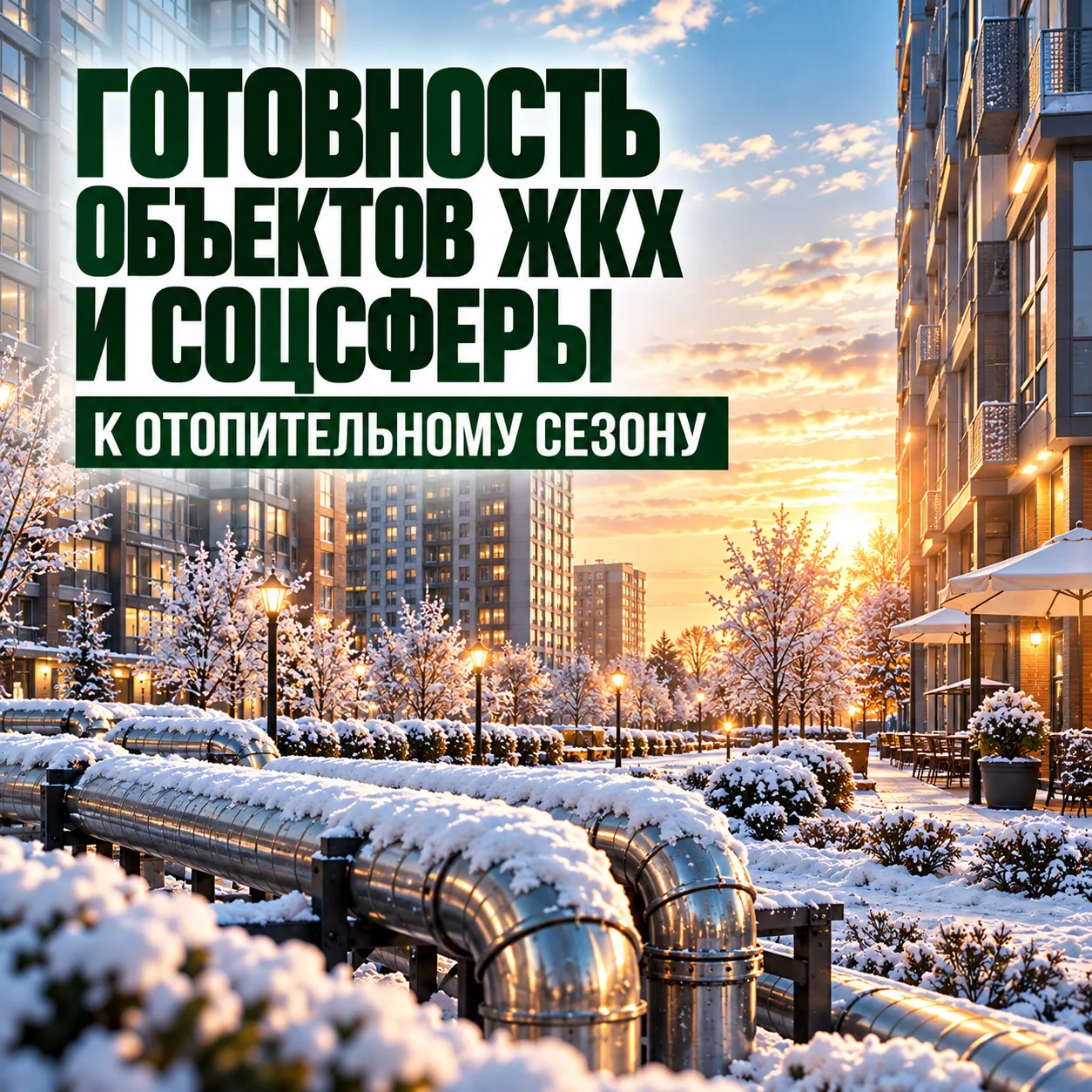 Зима всегда проверяет коммунальную инфраструктуру на прочность, поэтому подготовка к от...