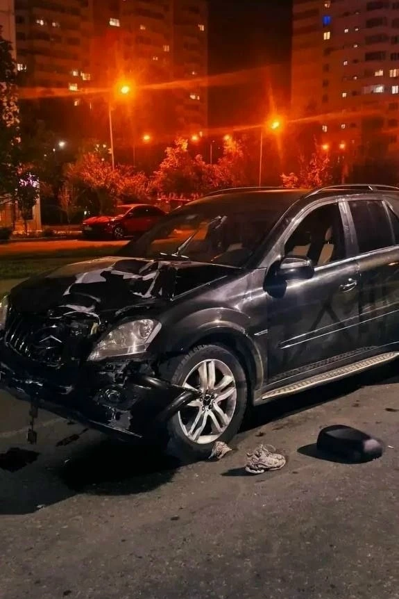 Жесткое ДТП на ул.Черкасской этой ночью