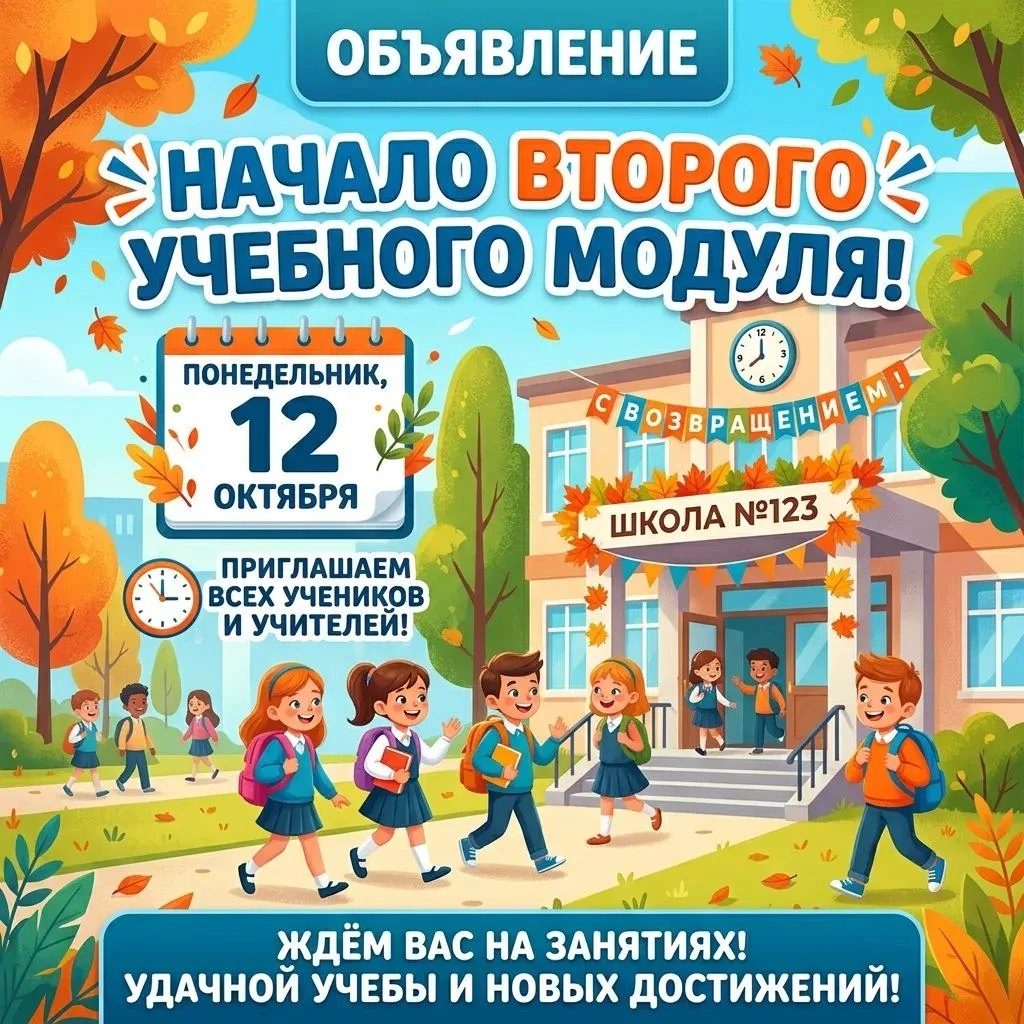 Внимание: открываем второй учебный модуль! 🔔