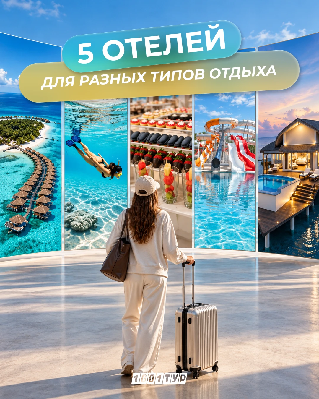 🌴 5 ОТЕЛЕЙ ДЛЯ РАЗНЫХ ТИПОВ ОТДЫХА
