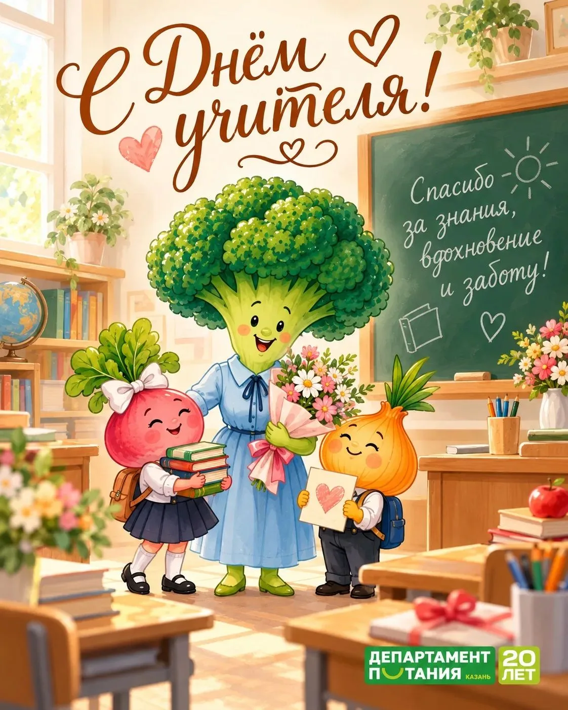 🎊С Днём учителя!