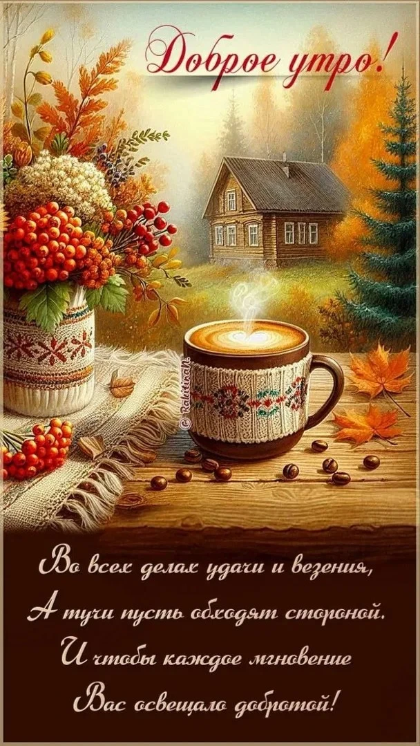 👉 ОТКРЫТКИ 💗 С добрым утром!