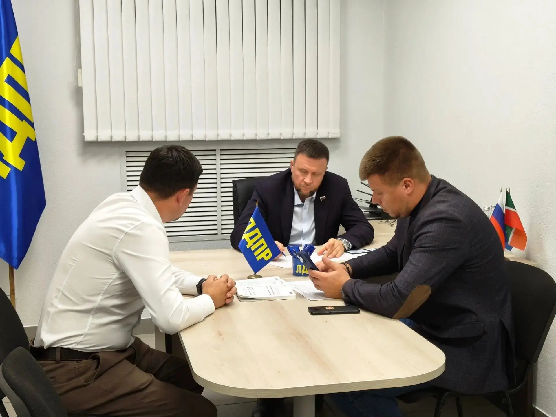 ⚡️Итоги приёма граждан в штабе ЛДПР в Казани