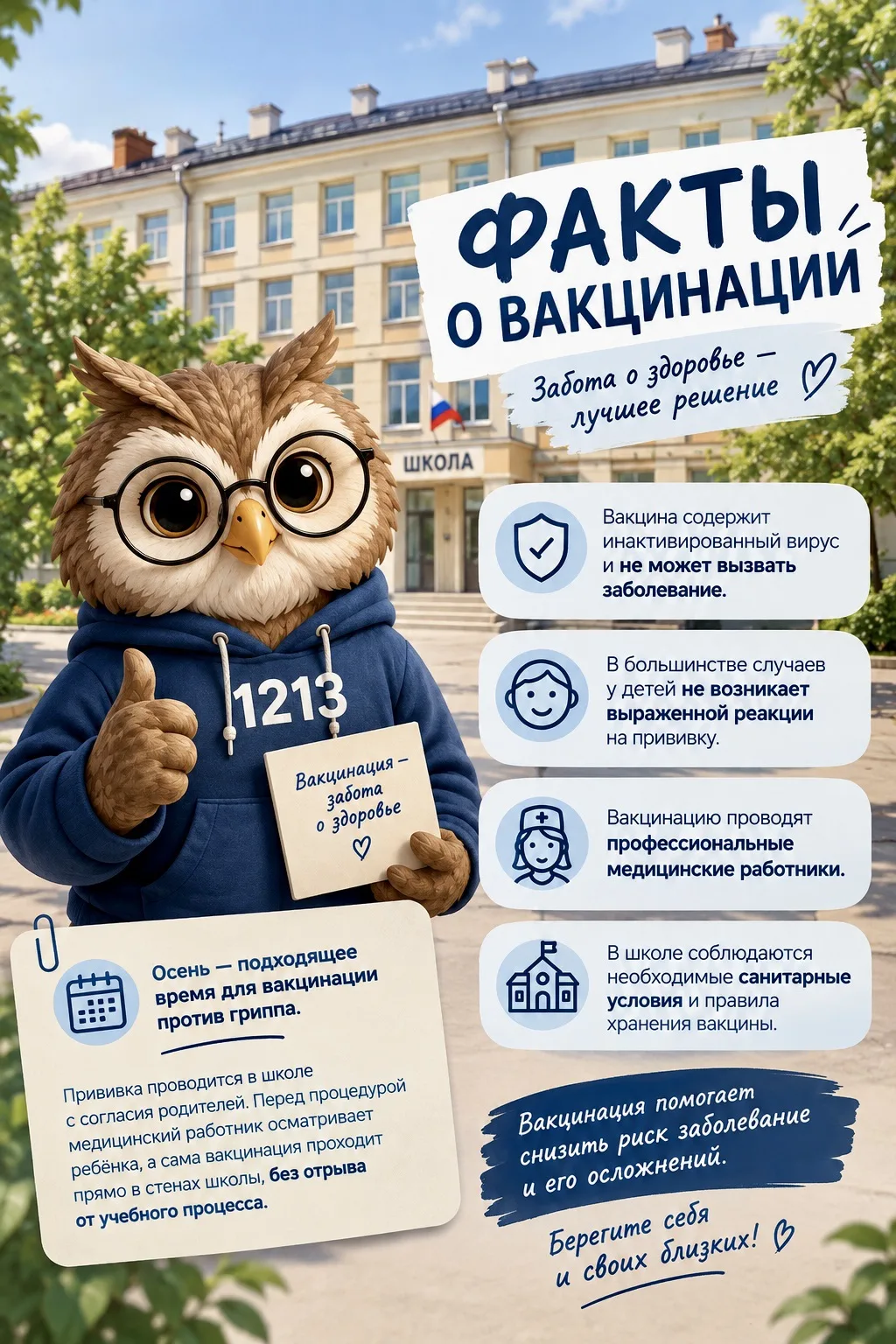 💉 Факты о вакцинации