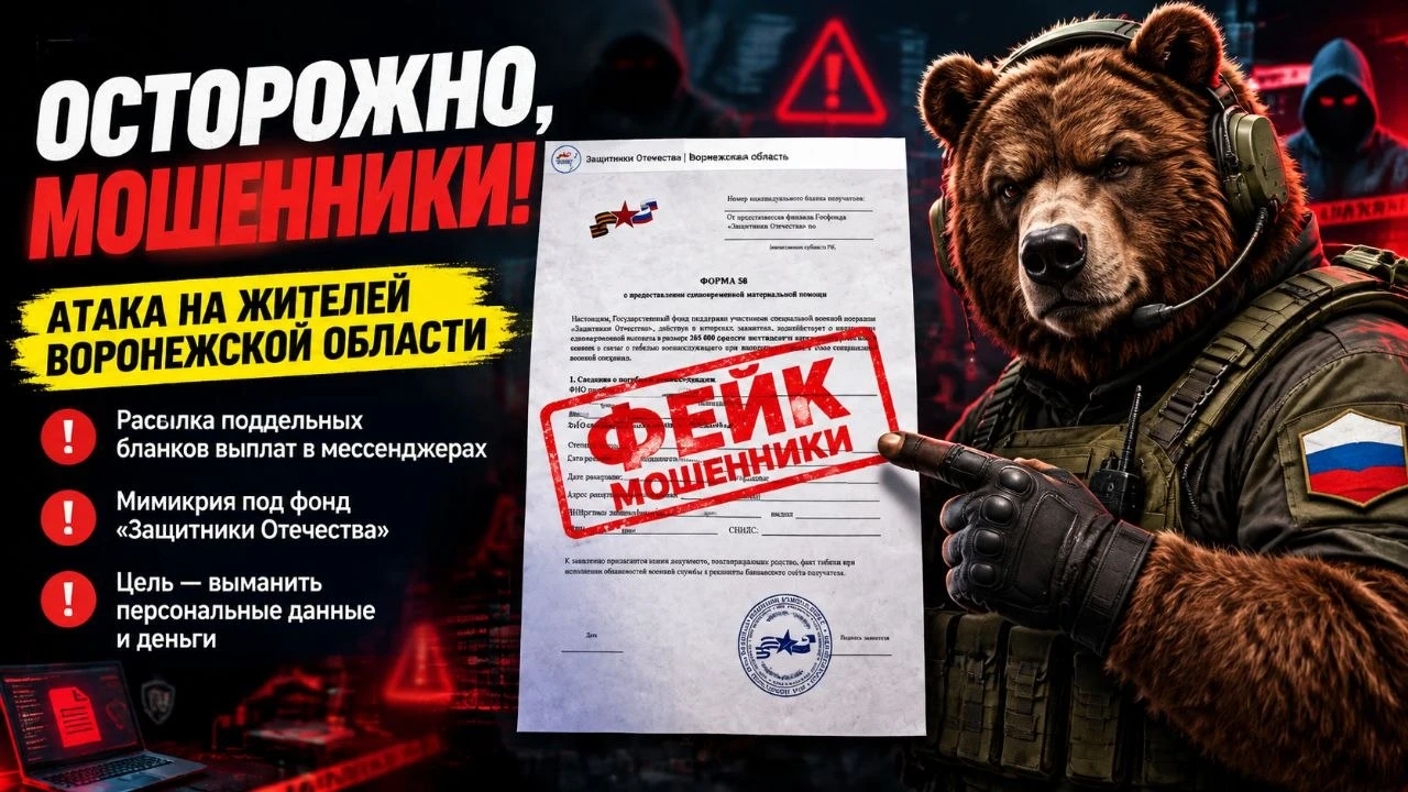 📄 От имени госфонда «Защитники Отечества», который занимается помощью ветеранам СВО и ...
