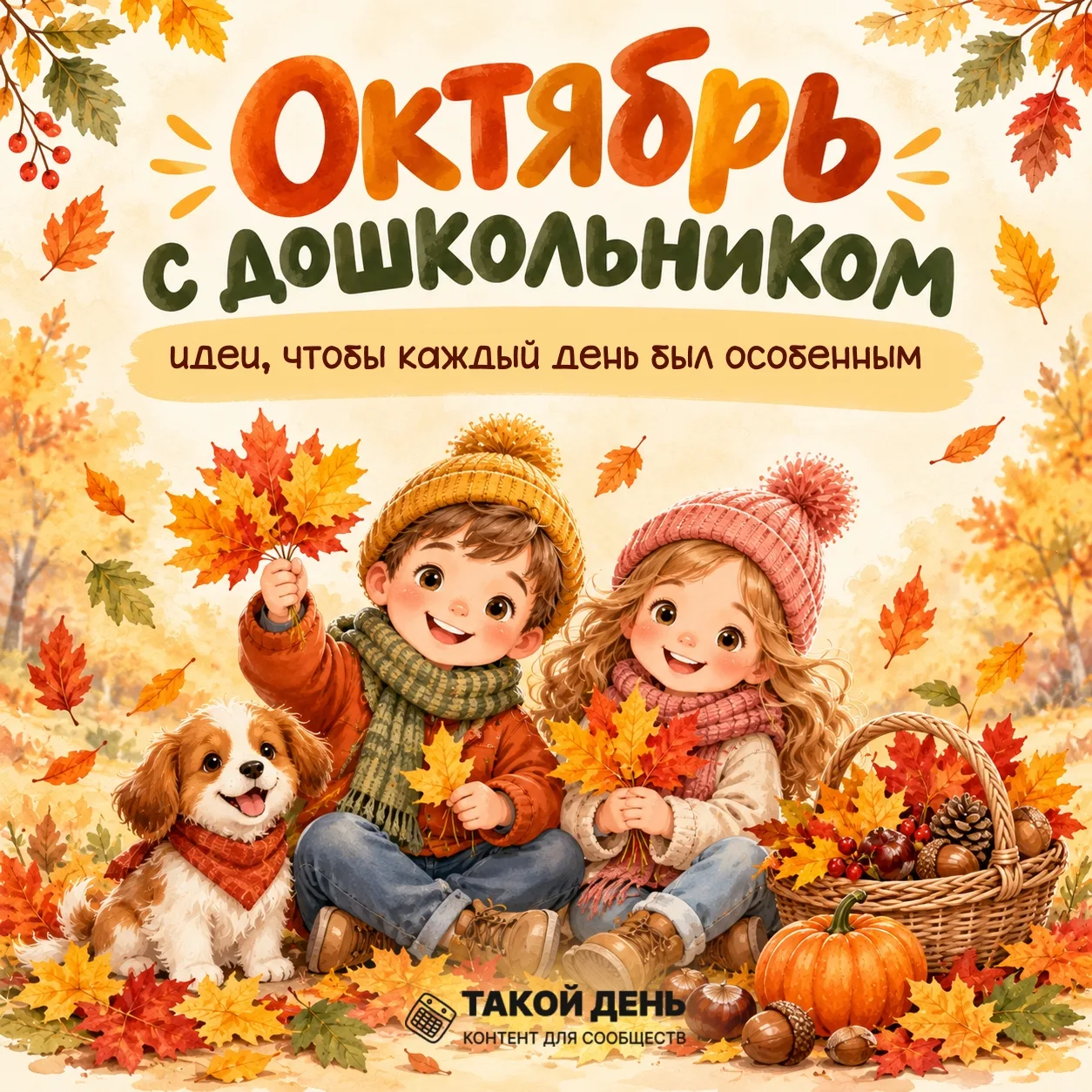 Золотые листики