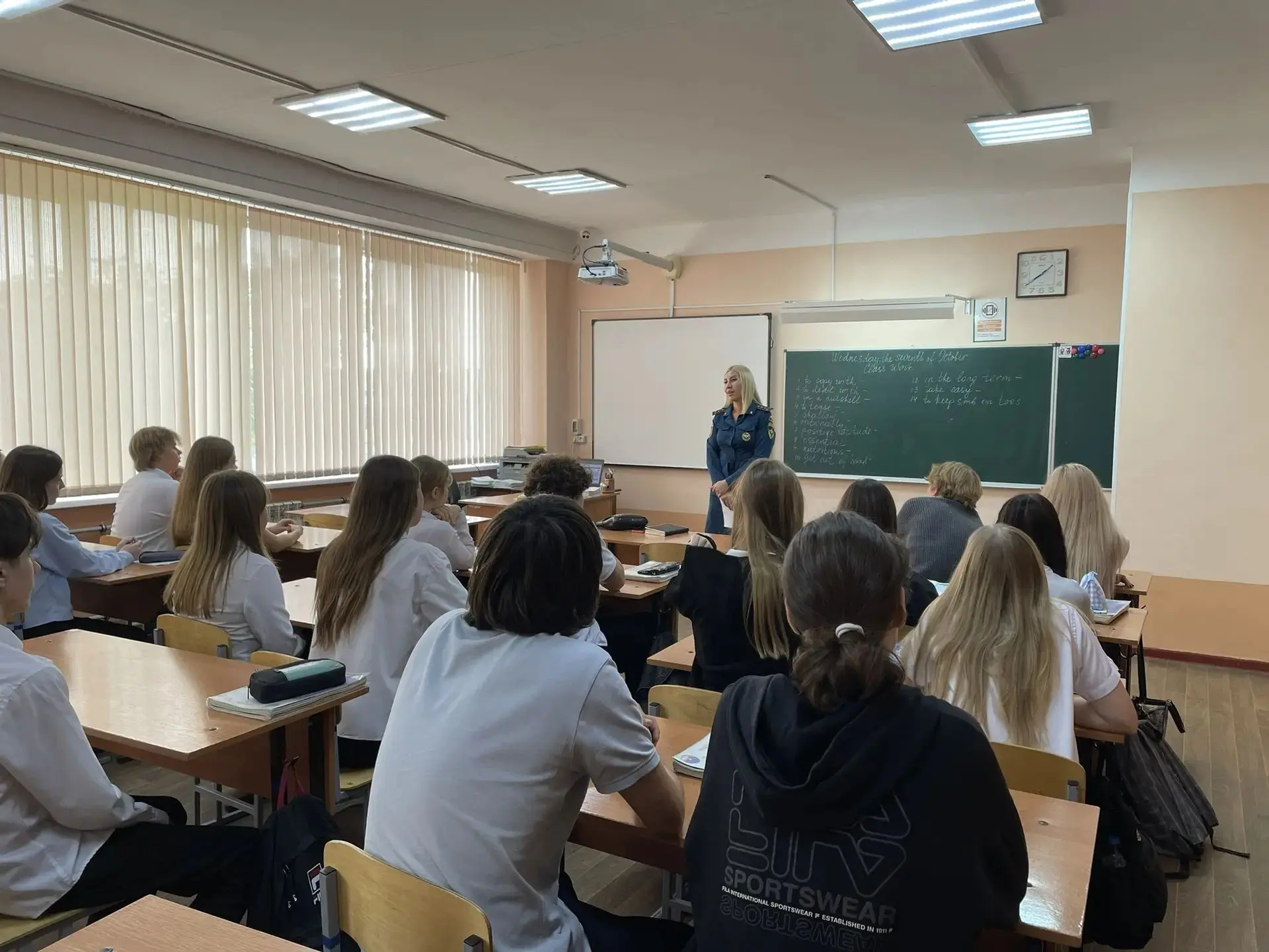 🎓 «Не просто лекция, а разговор по душам»: как сегодня говорили о службе в МВД 🎓