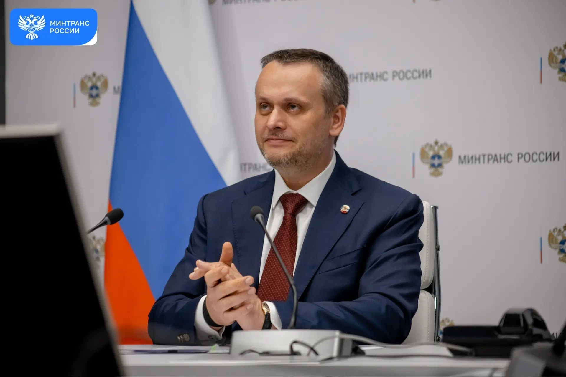 🛣️Андрей Никитин принял участие в открытии дорожных объектов на выставке «Дорога 2026»