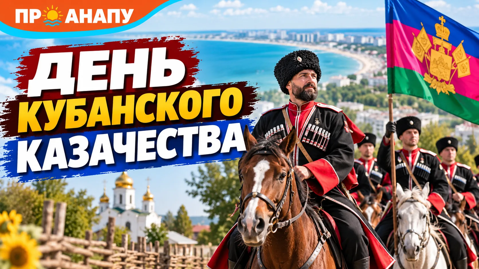В Анапе отмечают День кубанского казачества